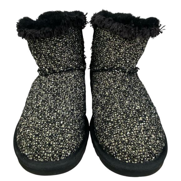 UGG Women's Bailey Button Black Pearl Button Pull On Winter Boots Size US 6 - Picture 7 of 10
